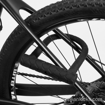Resistencia al corte de alta calidad bicicleta de bicicleta u cerradura